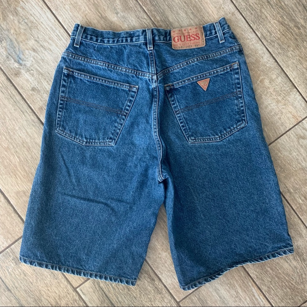 Vintage 90s Guess jeans shorts EVC